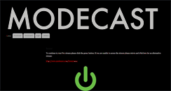 Desktop Screenshot of modecast.com